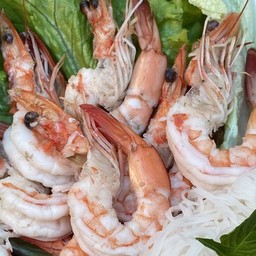 กุ้งลวก 5ตัว