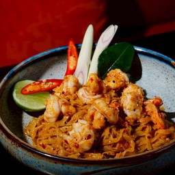 บะหมี่เป๊าะซอสต้มยำกุ้ง