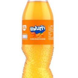 แฟนต้า น้ำส้ม +น้ำแข็ง