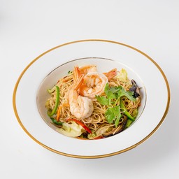 ผัดหมี่ฮ่องกงทะเล