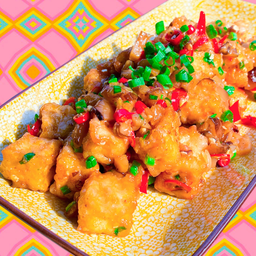 Spicy Szechuan Tofu - สไปซี่เสฉวนเต้าหู้