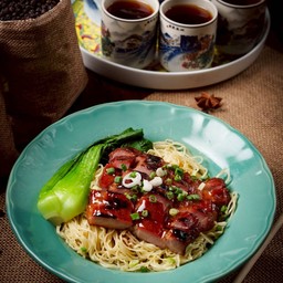 บะหมี่หมูแดงย่างถ่าน_FRน้ำ,แห้ง