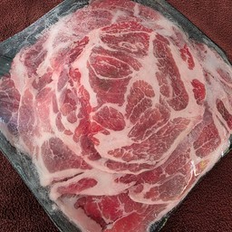 สันคอหมูสไลด์