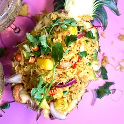 Pineapple Fried Rice - ข้าวผัดสับปะรด
