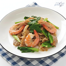 ผัดซีอิ๊วกุ้ง (เส้นใหญ่)