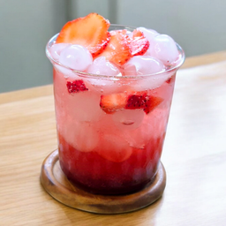 Strawberry soda