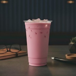 ชากุหลาบนม