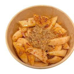 กระท้อนแช่อิ่มกะปิข้าวคั่ว