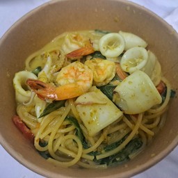 สปาเก็ตตี้แกงเขียวหวาน