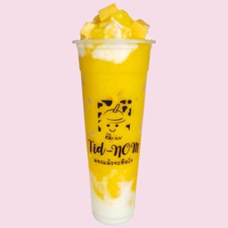 มะม่วงลิ้นจี่สมูทตี้โยเกิร์ต