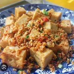 เต้าหู้คั่วพริกเกลือ