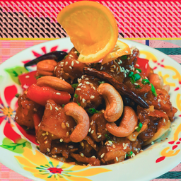Yuzu Cashew Chicken - ไก่ผัดเม็ดมะม่วงซอสยูสุ