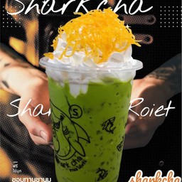 ชาเขียว วิปครีม คอนเฟลก