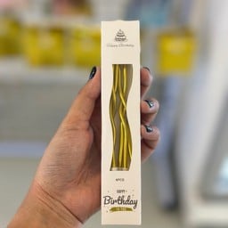 เทียนเกลียวสีทอง