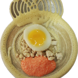 ขนมโตเกียวไส้ไข่กุ้งไก่สับ+ไข่นกกระทา