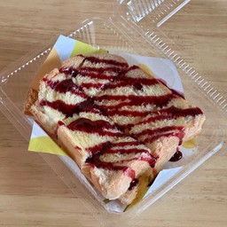 ขนมปังปิ้งบลูเบอร์รี่