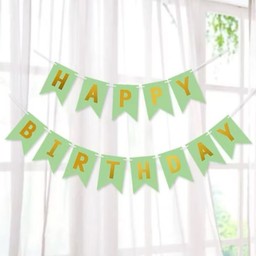 ป้าย วันเกิด สีเขียว