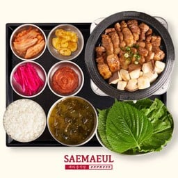 หมูสามชั้นกระทะร้อน (รสซีอิ๊วเกาหลี)