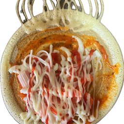 ขนมโตเกียวไส้ปูอัดพิซซ่าชีส