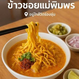 แม่พิมพรข้าซอยเชียงราย-ใกล้วัดร่องขุ่น ใกล้วัดร่องขุน