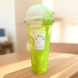 ชาเขียวมะพร้าวน้ำหอมปั่น