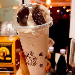 ชานมใต้หวัน วิปครีม ฝอยทอง