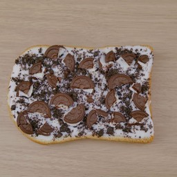 ขนมปังปิ้งนมสดฮอกไกโดโอริโอ้