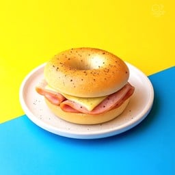 Ham Cheese Bagel