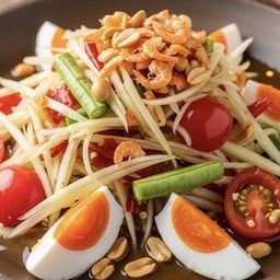 ตำไทยไข่เค็ม