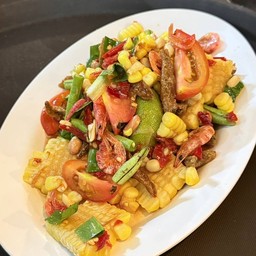 ตำข้าวโพด