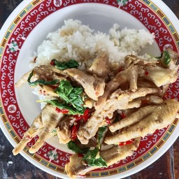 กะเพราคุณท้าว+ดาว+น้ำซุป