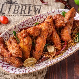 Fried Chicken Wings with Herbs