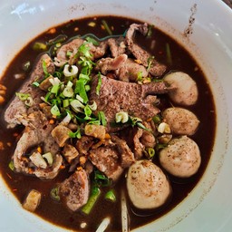 เกาเหลาเนื้อรวม(ไม่ผัก) เนื้อรวมลอยน้ำ