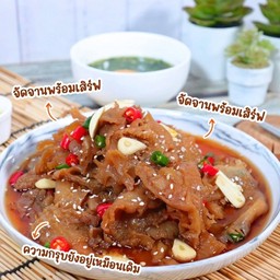 แมงกะพรุน ดองซีอิ๊วเกาหลี 160g