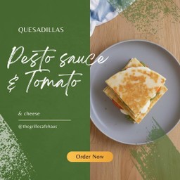 เคสดิญ่าซอสเพสโต, มะเขือเทศ & ชีส