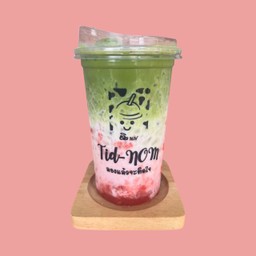 สตรอว์เบอร์รี่  มัทฉะลาเต้