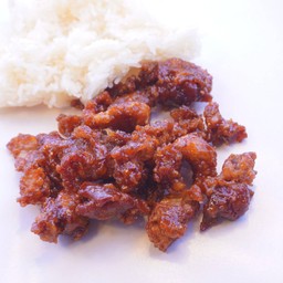 ข้าวเหนียว ไก่ทอดหม่าล่า