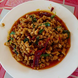 ข้าวกะเพราหมูสับ