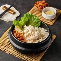 Kaizen ไก่เส้น หมี่ไก่ฉีก หมี่หน้าหมู อุดมสุข