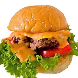 Any Burger เบอร์เกอร์เนื้อโฮมเมด ซอสสูตรเข้มข้น