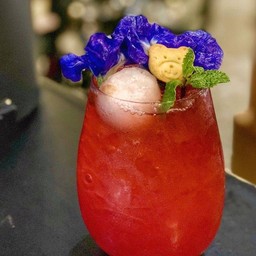 ชากุหลาบลิ้นจี่เย็น