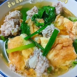 ไข่เจียวน้ำหมูสับ