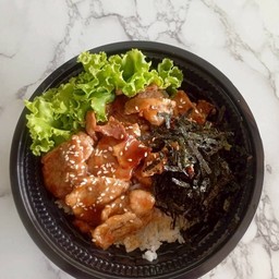 ข้าวหมูย่างซอสเทอริยากิ