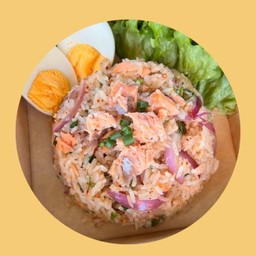 ข้าวขยำแซลม่อน