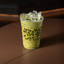 ICED MATCHA LATTE | มัทฉะลาเต้เย็น