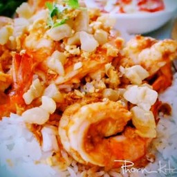 กระเพราโคตรกุ้ง