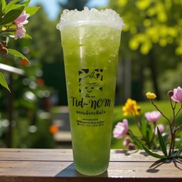 ชาเขียวแอปเปิ้ลโซดา