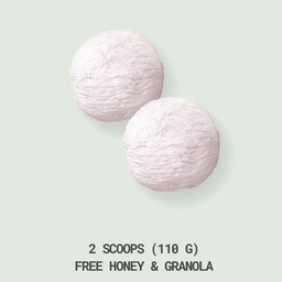 กรีกโยเกิร์ตล้วน2สกู้ป(110g)