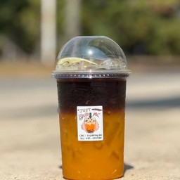 อเมริกาโน่น้ำส้มสด