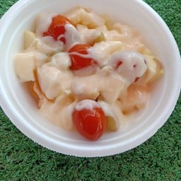 น้ำหนึ่งผลไม้สด ขนมจีนน้ำยา ข้างซีเจ หน้าโรงงานNK